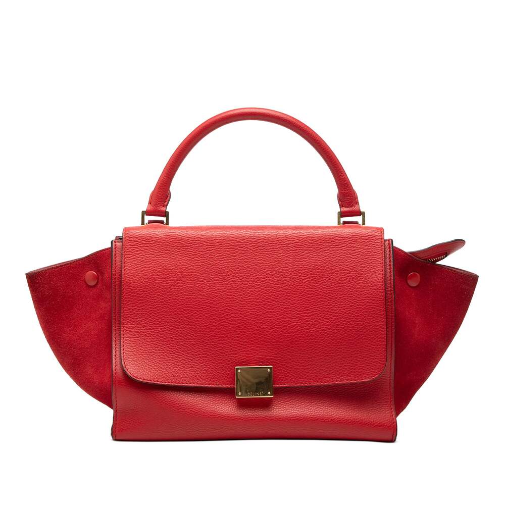 Celine Trapeze Bag Leather Small #317473C46B